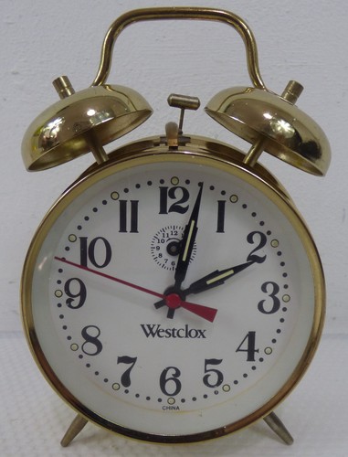 Vintage westclox twin - westclox, bell