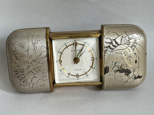 Vintage europa travel alarm - travel,