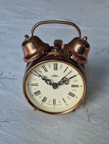 Vintage prim mechanical alarm - vintage,
