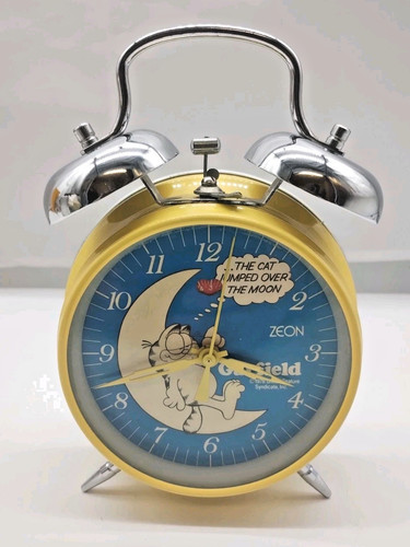 Garfield alarm clock vtg 1978 - garfield,
