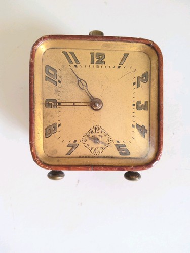 Vintage french travel alarm - french,
