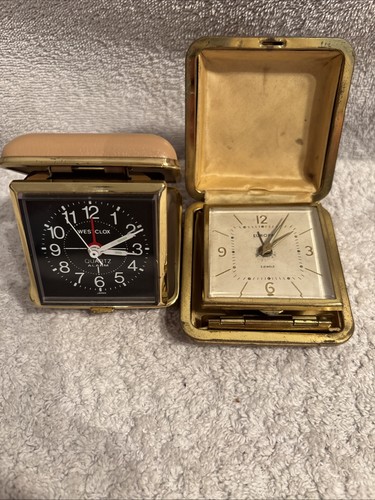 Vintage travel clocks - travel,