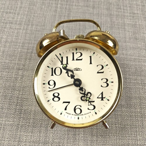 Prim vintage alarm clock - vintage,