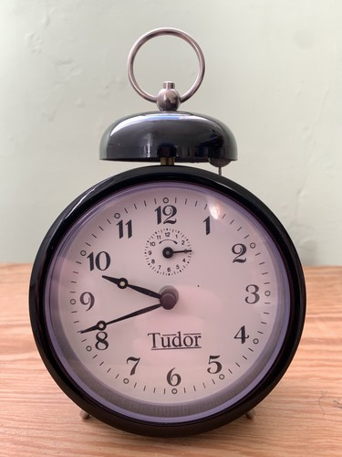 Tudor vintage alarm clock - tudor,