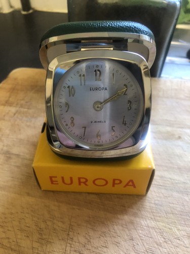 Vintage travel alarm clock - travel,