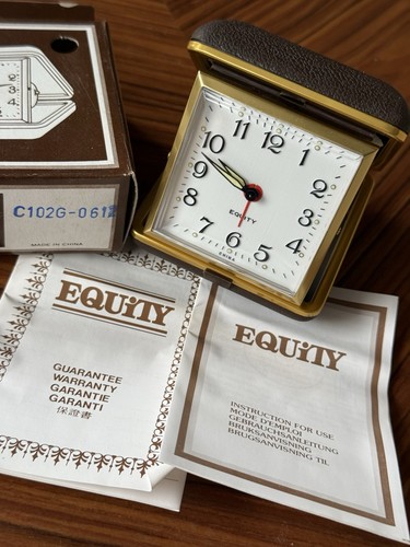 Vintage equity travel - equity, alarm