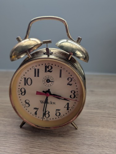 Westclox twin bell alarm - westclox,