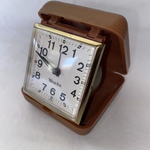 Westclox travel alarm clock - westclox,
