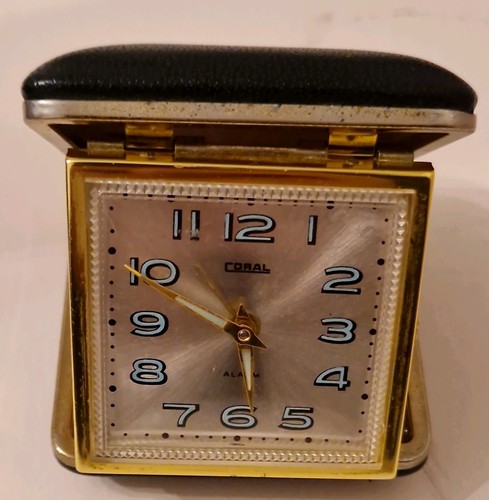 Vintage coral folding travel - vintage,