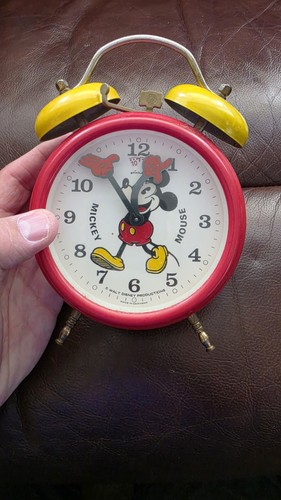 Vintage mickey mouse alarm - mickey,