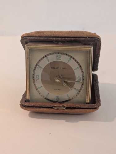 Vintage travellers alarm clock - vintage,