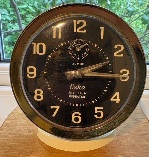Working vintage eska alarm - working,