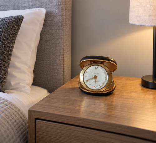 Vintage travel alarm - vintage,