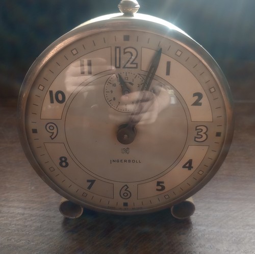 Ingersoll mantel alarm clock - mantel,