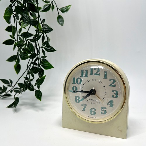 Westclox wind alarm clock - wind,