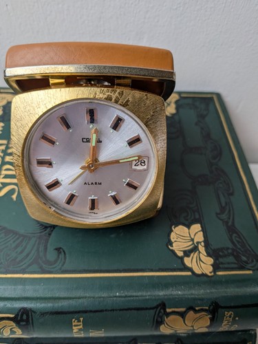 Travel alarm clock coral - alarm, japan