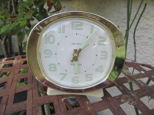 Vintage big ben westclox wind - ,