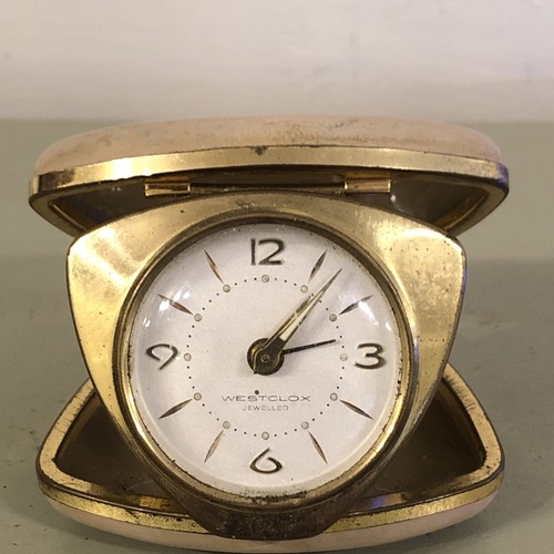 Vintage westclox travel alarm - vintage,
