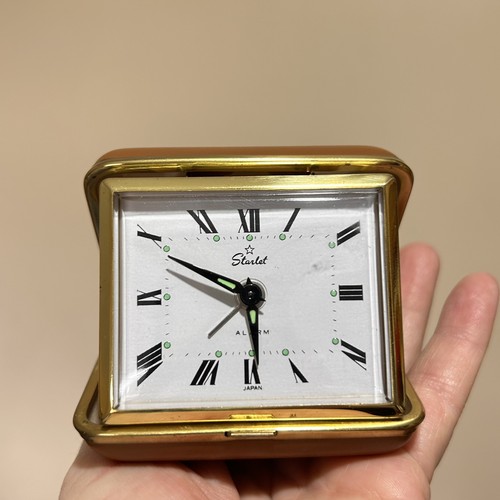 Vintage starlet travel alarm - vintage,