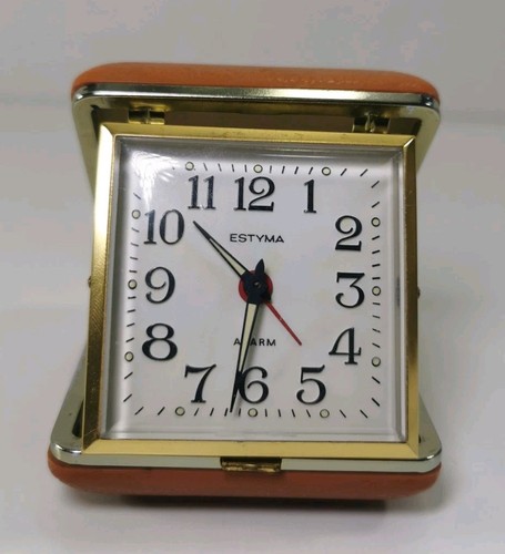 Vintage travel alarm clock - travel,