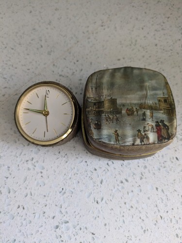 Vintage travel alarm - vintage, clock