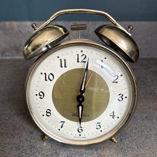 Westclox vintage double - westclox,