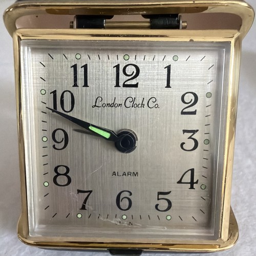 London clock travel alarm - london,