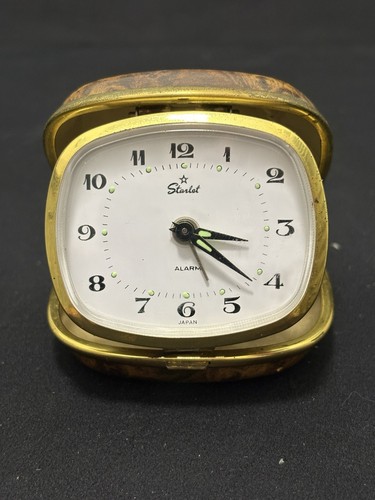 Vintage starlet travel alarm - travel,